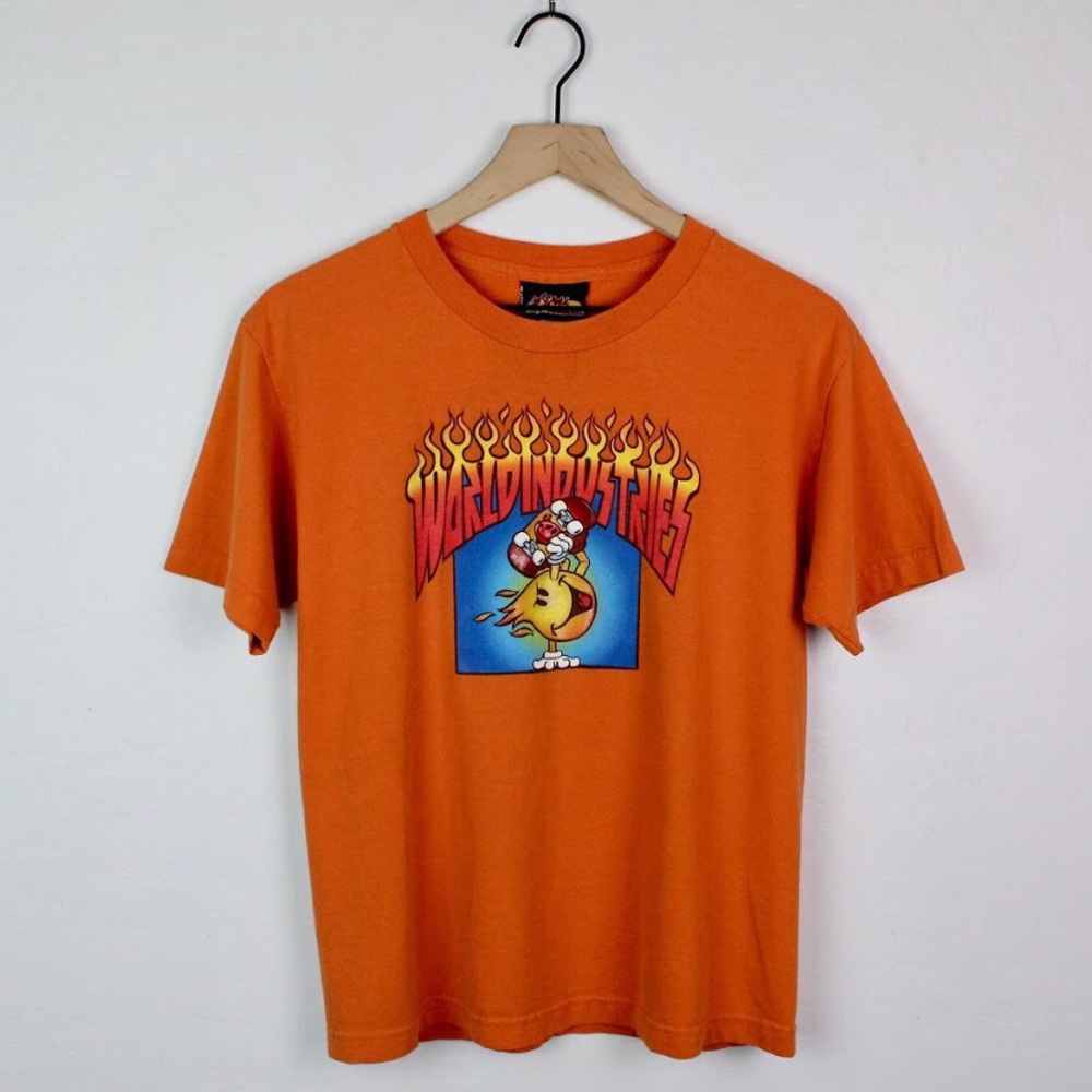 ‼️SOLD‼️Vintage World Industries Skateboarding Tee